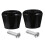 4Pcs Rollschuhstopper Brake Pad Black for Roller Skating Activities 4