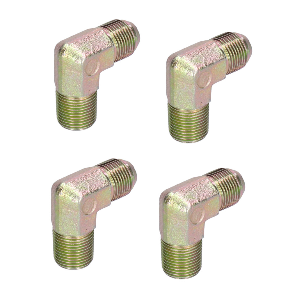 Heavy Duty Steel Elbow 3/8 16Mm Fittings For Air Compressors 4 Pcs 1100W/1500W 4671390769066