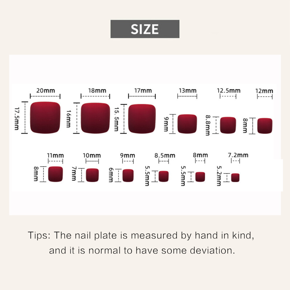 Dachuang Beauty False Nails For Salon - Long Lasting & Flexible