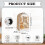 Bear Pattern Design Kitchen Accessories for Kitchen Use Machine Washable Easy to Install 6