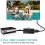 Μετατροπέας RCA σε HDMI, προσαρμογέας Composite σε HDMI που υποστηρίζει 1080p 2