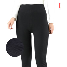 (I) Women\'s High Waist Cashmere Leggings Warm Winter