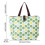Sammenleggbar 600D handlepose, 10 kg, 45,5 x 32 x 12 cm 3
