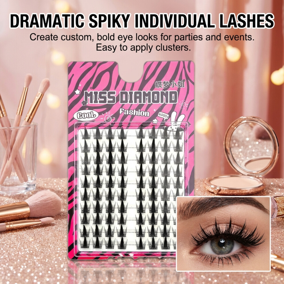 Zhouq-Outdoors (Playful Elf) 10 Pairs Butterfly Lashes, Natural & Lightweight