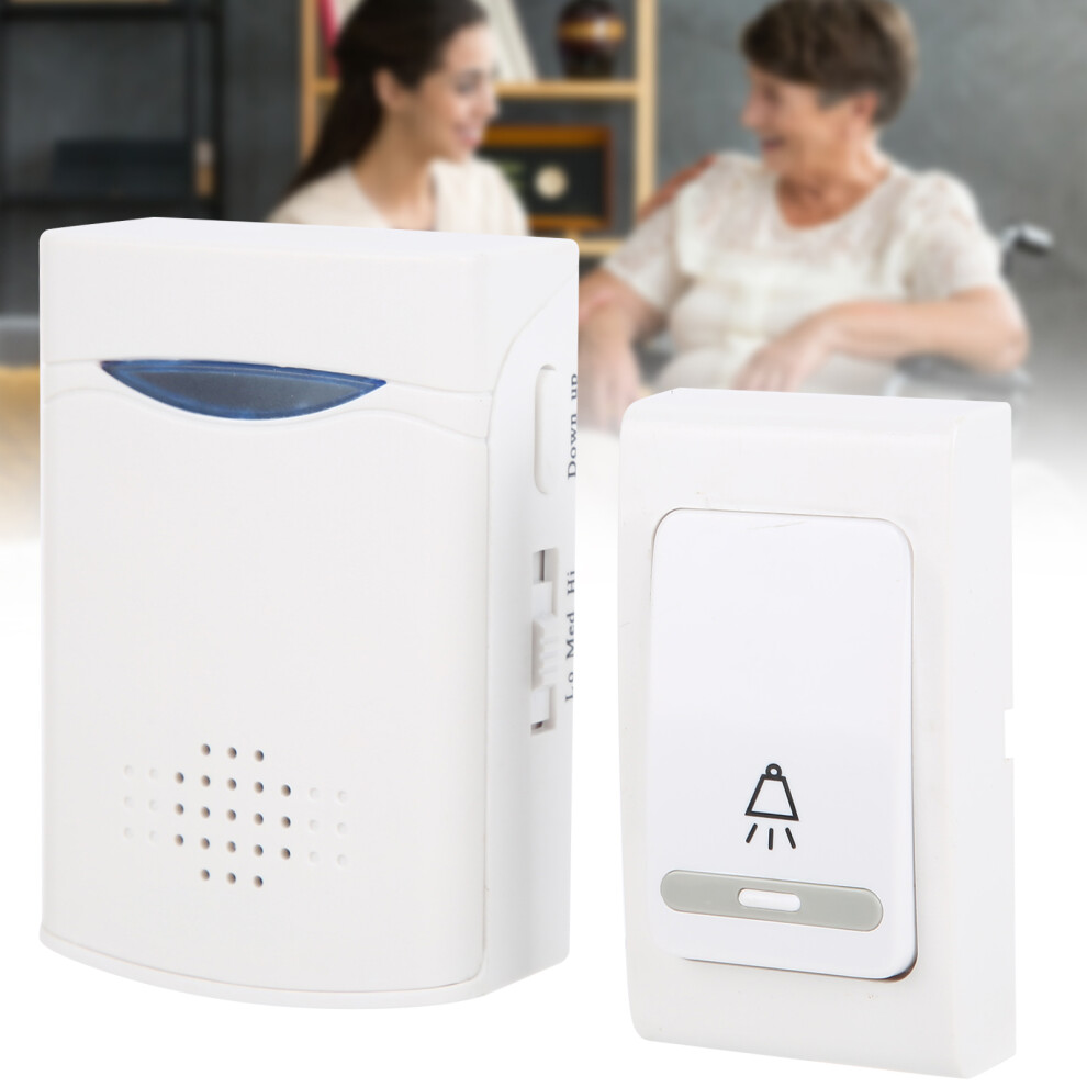 Wireless Doorbell Kit With 80M Range, 1.5V Abs Button, 315Mhz 4911390769575