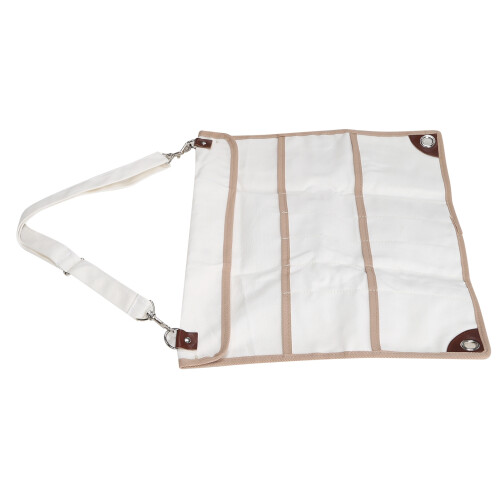 Foldable Multi Pocket Tableware Storage Bag 43x38cm for Camping Hiking