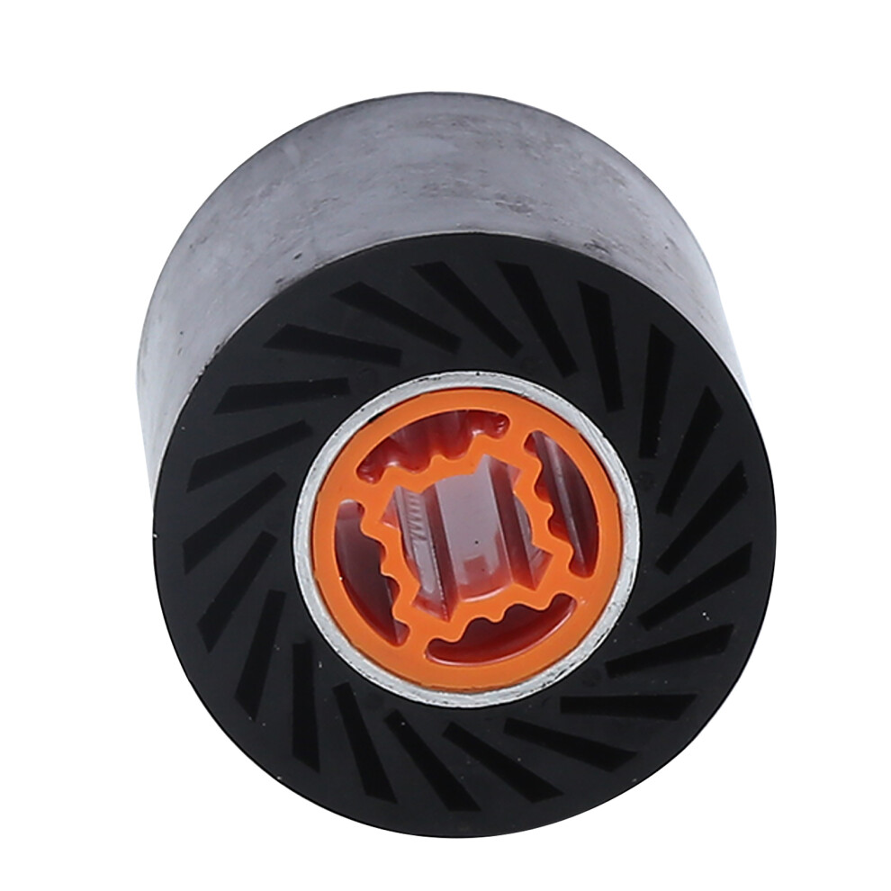 Rubber Polishing Wheel, 90Mm Diameter, 100Mm Thickness, Black 7901390769740