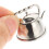 Mini Teapot Model Silver Office Tea Kettle 2.7x2.2 cm 8
