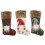 3er-Packung 45,7 cm 3D-Gnom-Weihnachtsstrümpfe 4