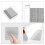 Wall Repair Patch Kit Heavy-Duty 20x20 cm 6