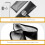 Microphone Bag Scratch Resistant Rectangular Zipper 4 pcs 2