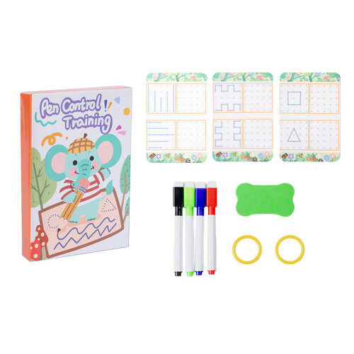 Abc Letter Tracing Practice Workbook Reusable Practice Copybook for Ages 3-5 Elephant 2