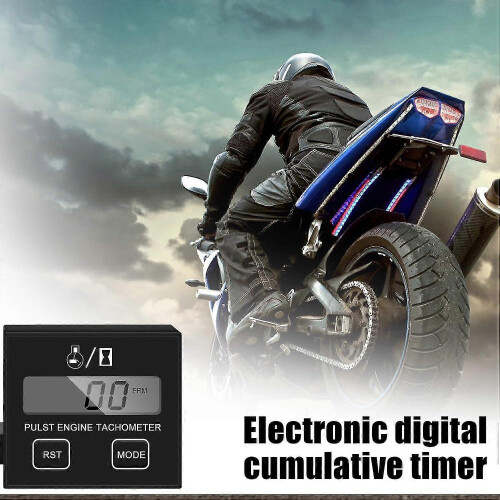 Digital Tachometer  Norway compatible Chainsaw, Small Inductive Tachometer, Waterproof Engine Tachometer, Tachometer  Norway compatible Motorcycle La 2