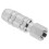 Raindrops Pneumatic Connector Quick Air Coupler Silver 8