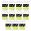 Barbed Sea Fishing Hook Fluorescent Yellow 2# 7