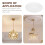 OUNONA decorative ceiling light medallion 1 set 3