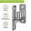Stainless Steel Gate Hinges - Heavy Duty Wall Mount Farm Gate Hinges 4