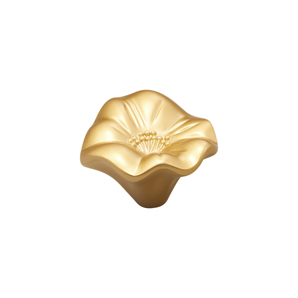 Flower Zinc Alloy Cabinet Knob For Kitchen Wardrobe 6001832434333