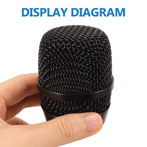 Microphone Grille Microphone Grill Replacement Web Microphone Mesh Metal 6.50X5.50X5.50CM 1