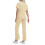 Nurse Scrubs Set Beige Solid Short Sleeve Top and 5