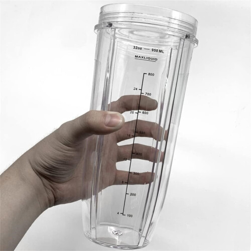 Gobelets mélangeurs avec graduation 950 ml (lot de 2) 2