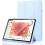 (LIGHT BLUE) Protective Case For iPad Pro 12.9inch Case With Pencil Holder 4