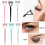 Pente para cílios com dentes curvos ergonômicos de aço (1 unidade) 2