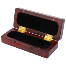 Solid Wood Mouthpiece Case Box for Saxophone, Rosewood, 11x4x3cm
