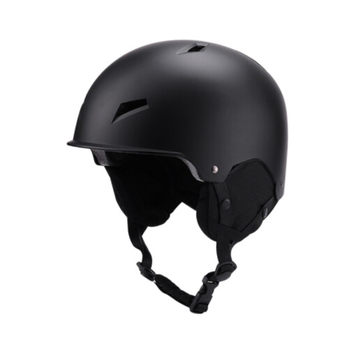 Casco da sci comodo per sport all'aria aperta, nero, taglia M 1