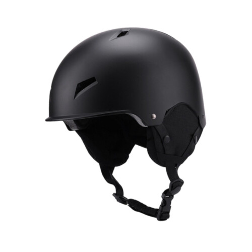 Casco da sci comodo per sport all'aria aperta, nero, taglia M 2