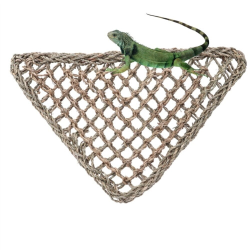 Hamaca triangular de juguete para reptiles, ideal para anolis y geckos. 2