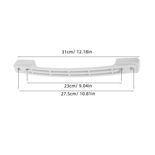 Refrigerator Freezer Door Handle Handles Replacement Silver 1