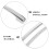 Refrigerator Freezer Door Handle Handles Replacement Silver 3