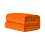 Couverture duveteuse orange 99 x 150 cm 6