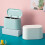 unbranded Bathroom Garbage Can Desk Trash Small Size Waste Container 2