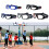 Safety Goggles Basketball Glasses with Adjustable Head Strap & Replaceable Lens 4