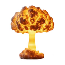 Mushroom Cloud Table Lamp Mushroom Cloud Nuclear Blast Lamp Ornament for Home Bedroom Decor