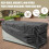 Waterproof Garden Storage Box Cover Outdoor Deck Box 8