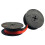 Typewriter Ribbon Twin Spool Replacement 4 pcs Black-Red 7