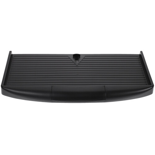 Slide Out Keyboard Tray 1Pack Black Rectangular Shape for Home and Office Use with Ergonomic Tilt 2
