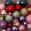 Blue Gray Christmas Ornaments Set, Shatterproof Baubles 5
