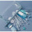 (Blue) Clear Pencil Case See Through Pencil Case (Pink) 3