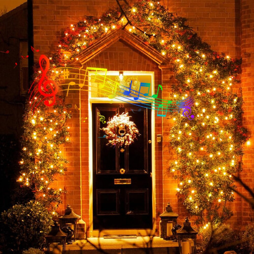 Christmas Mini String Lights 33 Ft 100 LED Yellow 1