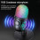 Microfon condensator USB RGB, metalic, multicolor 2