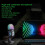 Microfon condensator USB RGB, metalic, multicolor 3