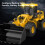 Construction Vehicle Toy Set Realistic Excavator and 5