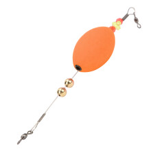 Heller Orange Schaum-Driftboje, 3,76 cm, langlebiges Angelzubehör