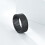 Ring med ringbrynje, 8 mm titanstål, unisex 3