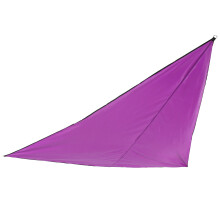 Dreieckiger Sonnenschutz UV-beständig, wasserdicht, 3x3x3 m, lila, für Garten und Pool