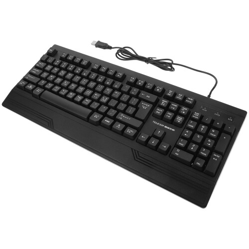 Trådbundet datortangentbord ABS svart 1-pack 2